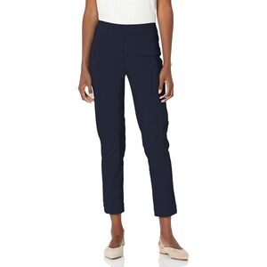 SLIM-SATION Women's Wide Band Ankle Pant Pull-on Pant with Tummy Control‎ Sz 14